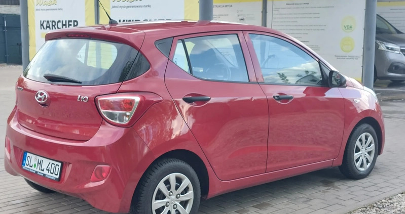 Hyundai i10 cena 28999 przebieg: 128000, rok produkcji 2016 z Augustów małe 154